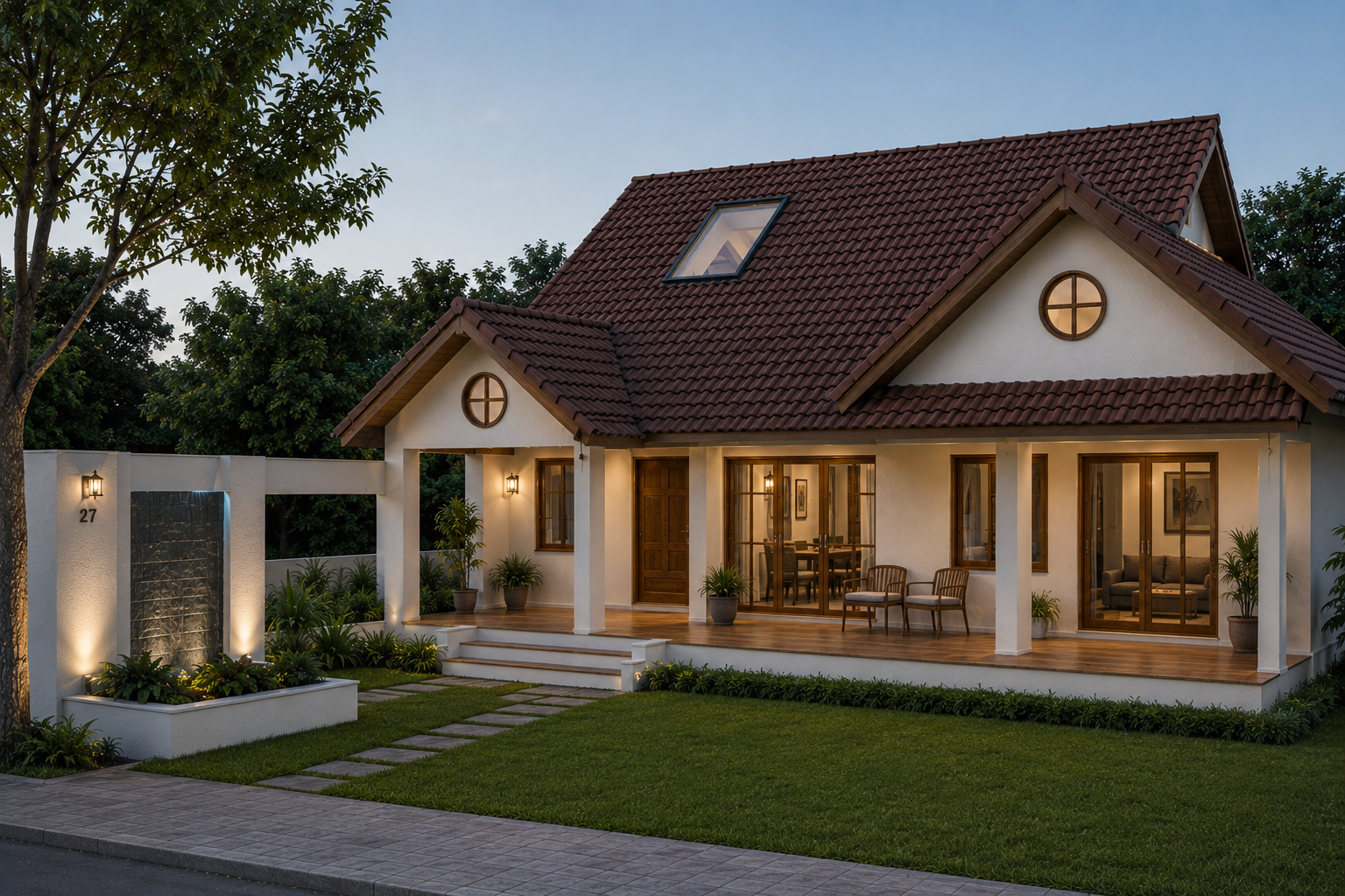 Contemporary Villa — view 1